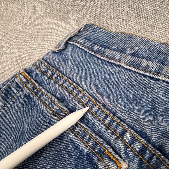 Calvin Klein Women's Jeans Blue Size 4 Petite High Rise Made in USA - Picture 7 of 9